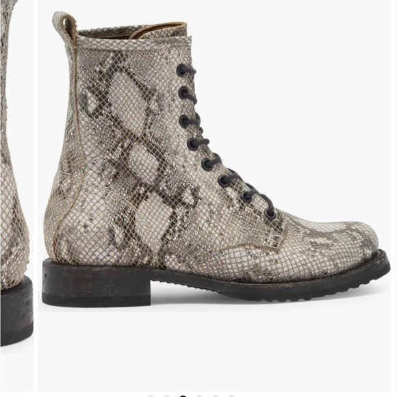 Frye snakeskin boots - Picture 3 of 10